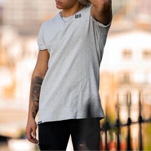 NWT RawGear Ribbed Embroidery Crew Neck Shirt